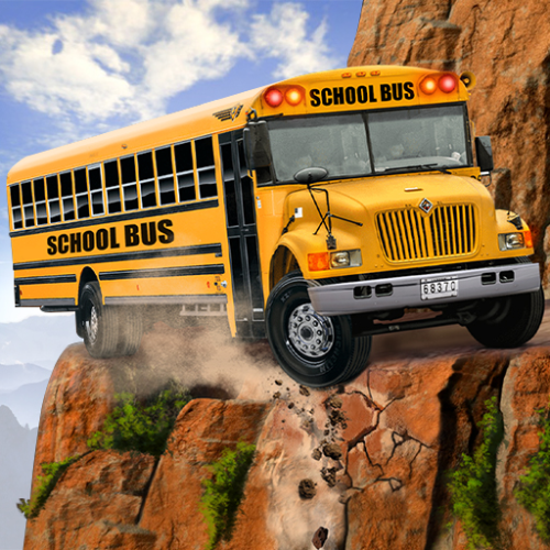 Okul Otobüsü Sürme 3D