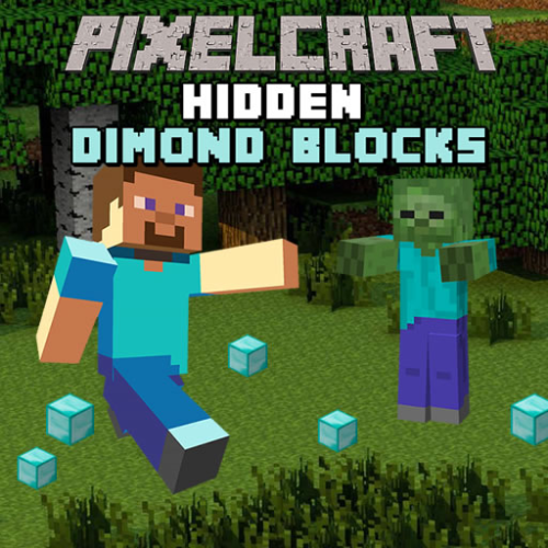 Pixelcraft Hidden Diamond Blocks Oyunu